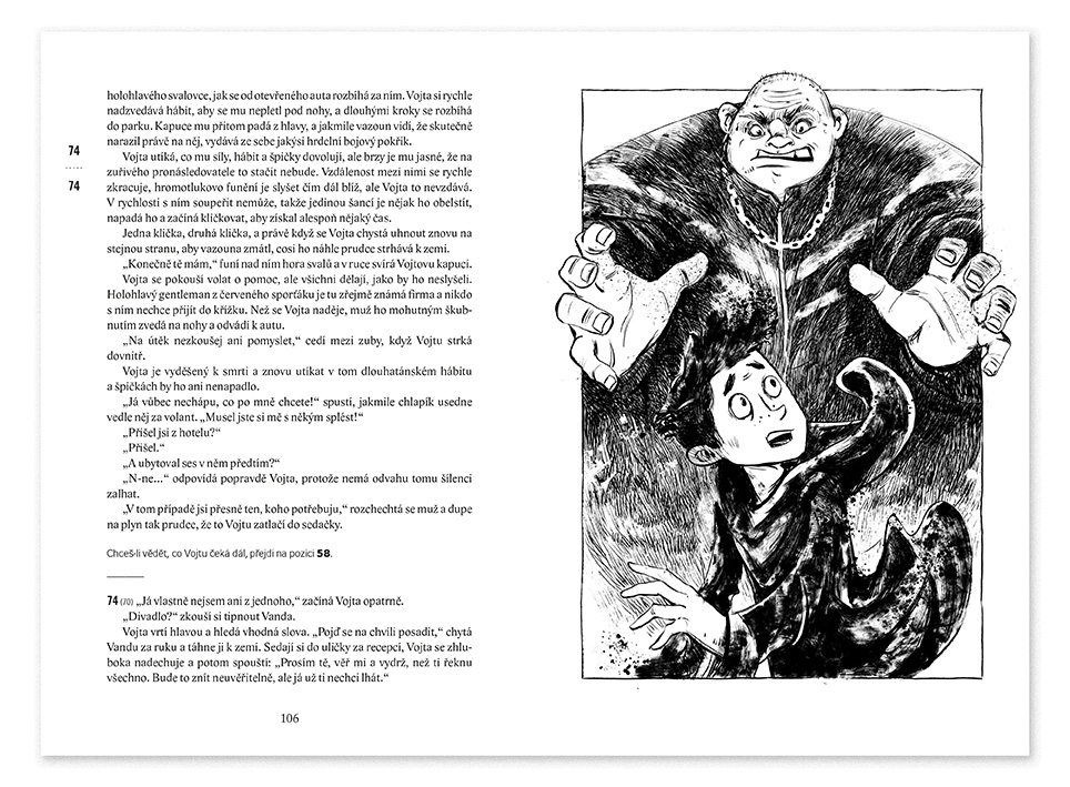 Nejhorší den Vojty Drábka – ilustrace Vasil